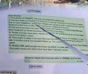 TASMAC Scam: Is Visakan IAS Turning Approver? ED Nears Rulers!