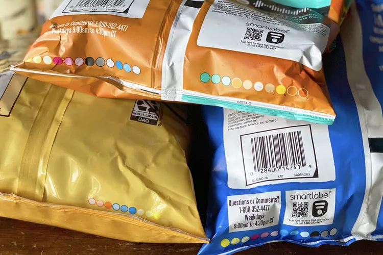 Decoding Snack Bag Symbols: The Purpose of Colourful Circles.