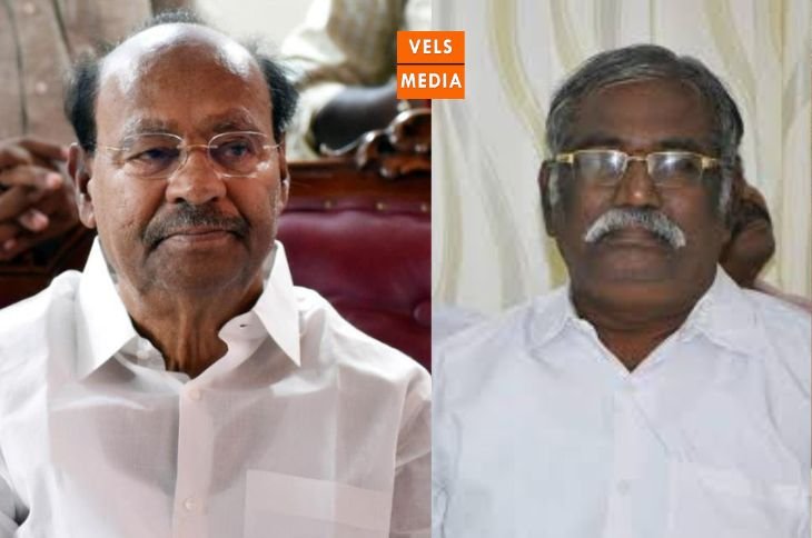 Founder of PMK, Dr. Ramadass | Pu. Th. Arulmozhi, who was the leader of the Vanniyar Sangam and a member of the committee that drafted the PMK legislative proposals.